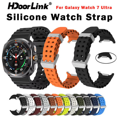 Dây đeo silicon HdooLink cho Samsung Galaxy Watch 7 Vòng đeo tay thể thao siêu biển có thể thay thế