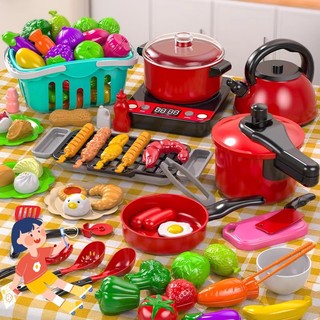  Bộ Đồ Chơi Nấu Ăn Nhà Bếp Cho Bé ,Bộ đồ chơi nhà bếp mô phỏng,Hiệu ứng âm thanh vui nhộn,Quà sinh nhật cho bé gái 