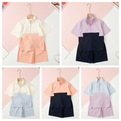 Bộ áo cộc tay thể thao LITIBABY mùa hè vải gió trẻ em size 4/12 tuổi