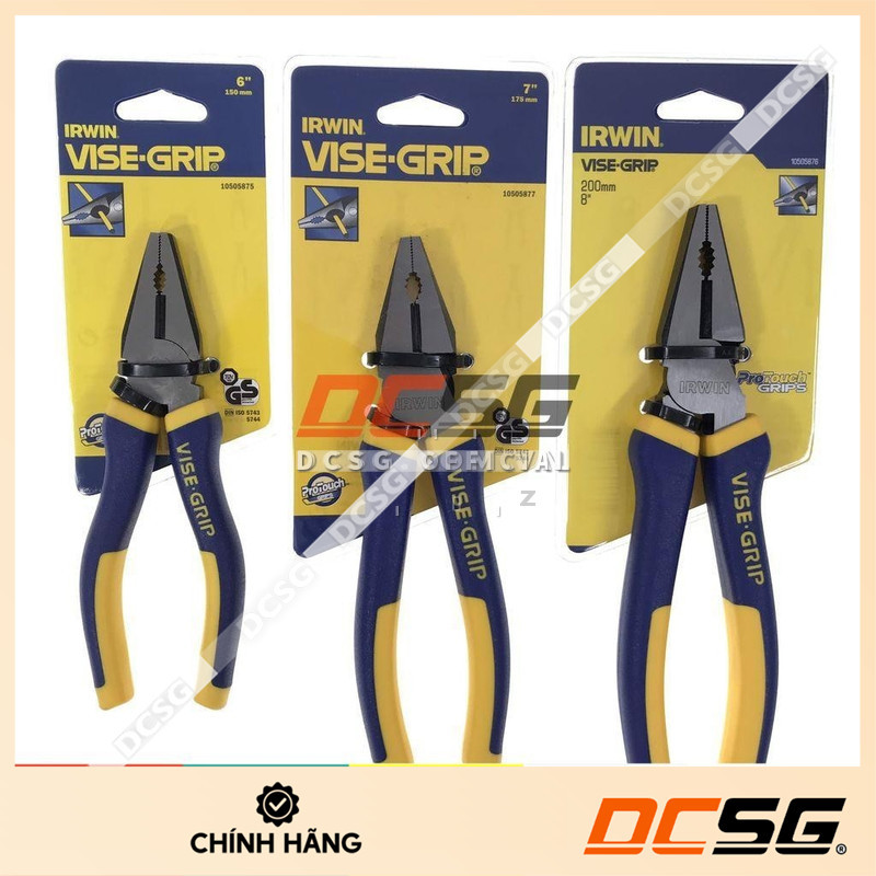 Kìm điện cao cấp 6"-7"-8" IRWIN VISE-GRIP | DCSG Store