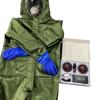   H1  Quần áo bắt ong chúa 2 lớp có mặt lạ chống độc chống ong đái + 3 quạt điều hoà siêu mát 