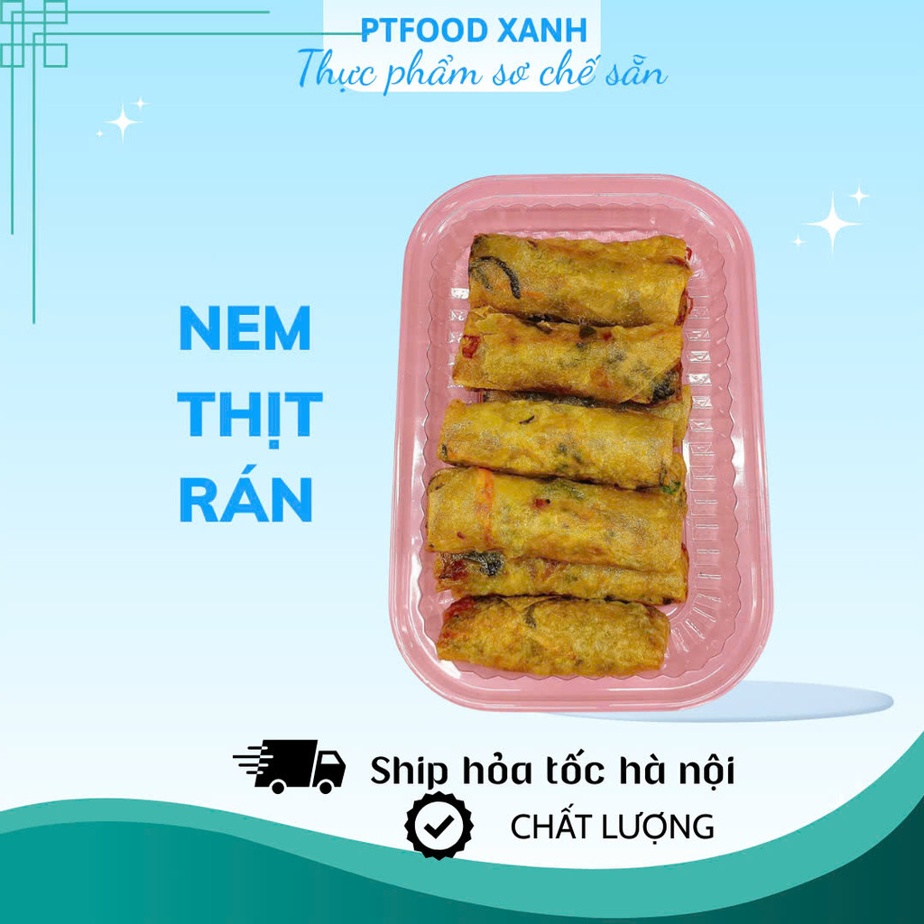 ĐỒ ĂN SƠ CHẾ SẴN - Nem rán, nem rán truyền thống ngon, nem giòn rụm, ngon, đồ ăn sơ chế theo ngày ti