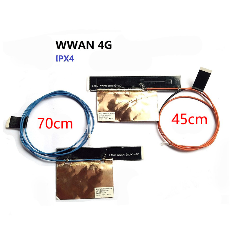 Laptop WLAN WWAN Ăng Ten Bộ Thay Thế Cho Lenovo ThinkPad P52 T480 X280 X395 L850-GL 4G 01YR494 01YR4