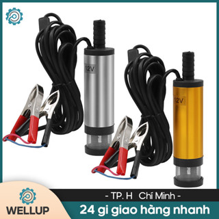  12V Máy bơm dầu ô tô điện 38mm để bơm dầu Diesel chìm nước hợp kim nhôm Máy Bơm Chìm Bơm Dầu Bơm Nước Mini 