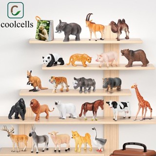 Coolcells Đồ chơi mô hình động vật trang trại, Mô phỏng nhân vật hành động động vật gia cầm, Trang trí sân vườn Giáo dục thực tế Mini Bộ sưu tập các bức tượng động vật giống như thật