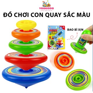  Đồ chơi con quay sắc màu gồm 5 đĩa quay kèm bệ phóng – Đồ chơi con xoay Super spinning shooter game 