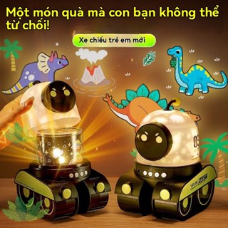 Máy Chiếu Ngôi Sao Robot Wanhuo Đèn Led Ngủ Đồ Chơi Phát Sáng Quà Tặng Sinh Nhật Cho Bé Trai Giáng Sinh