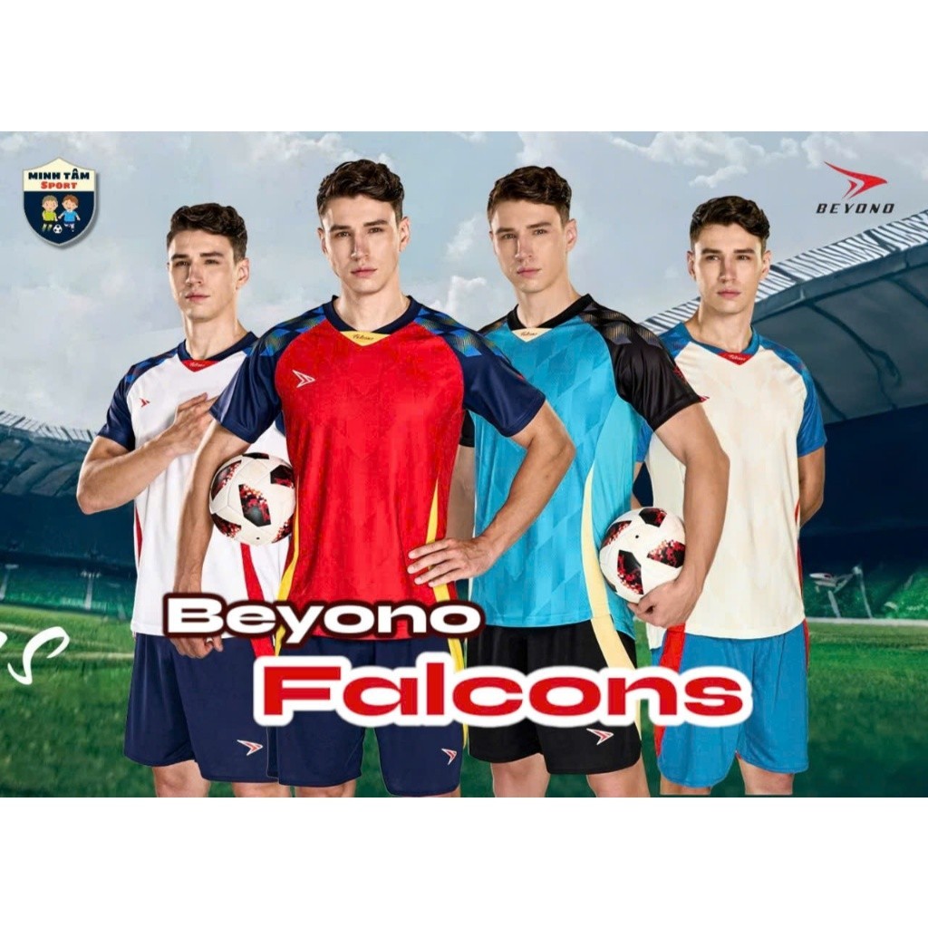 Quần Áo Bóng Đá Nam Nữ BEYONO FALCONS, BEYONO DESI, Đồng Phục Thể Thao