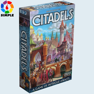 Citadels Revised Edition Board Game - Master Builder Showdown! Medieval Strategy Game for Kids & Adults