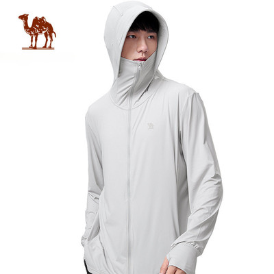 Áo khoác CAMEL CROWN  chống nắng vải lụa mát khô thoáng nhanh thời trang cao cấp