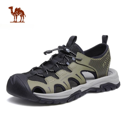 Xăng đan Nam Ngoài Trời CAMEL CROWN  Thể Thao Giải Trí Giày Đi Biển Chống Trơn Trượt