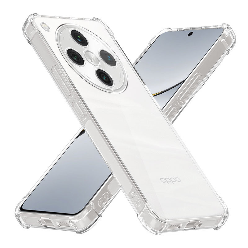 Dành Cho Oppo Find X8 Pro 5G CPH2659 Ốp điện thoại Silicon Mềm Chống Sốc Thời Trang Trong Suốt Cho O