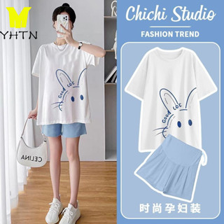 YHTN chất lượng cao set bầu đồ bigsize bộ cho quần bà mặc nhà thời trang babydoll bộ bầu mẹ áo xinh big size sang chảnh nữ đi chơi đẹp thun sét do bau đũi bộ bầu