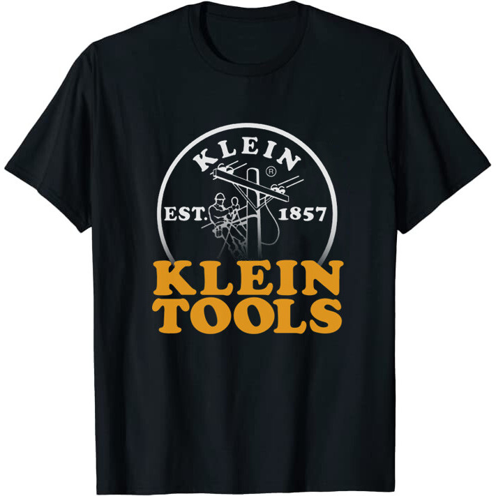 Áo thun cổ điển Klein Tools Electricial Est 1857