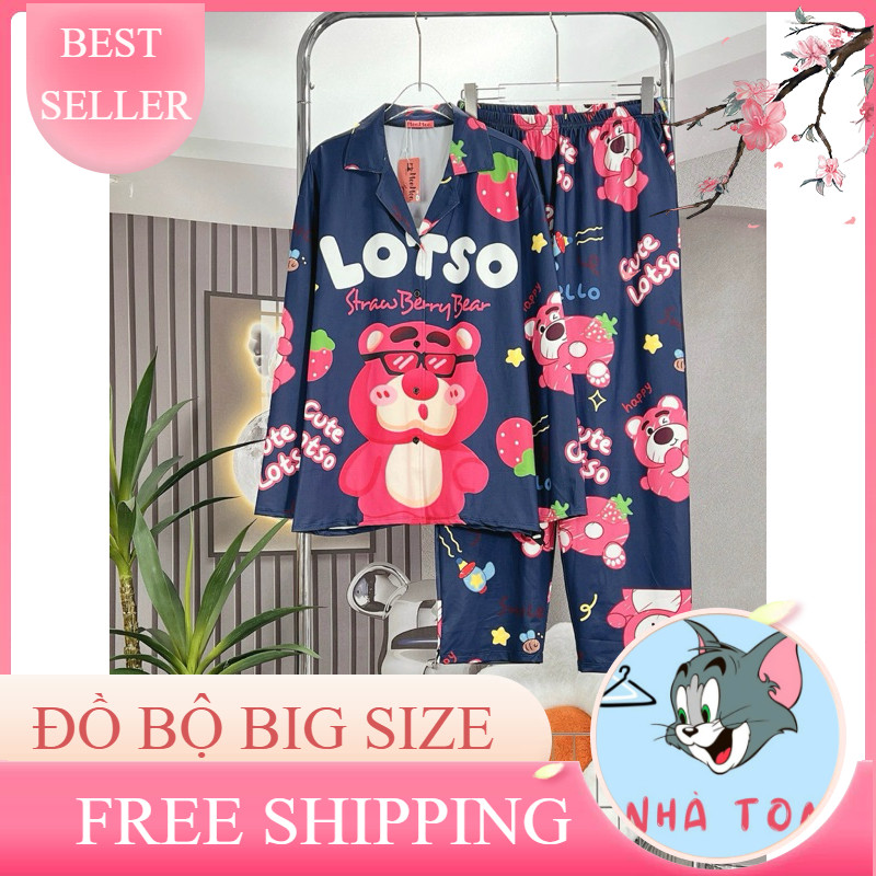 [Mon Mon] Đồ bộ thun lạnh bigsize TD