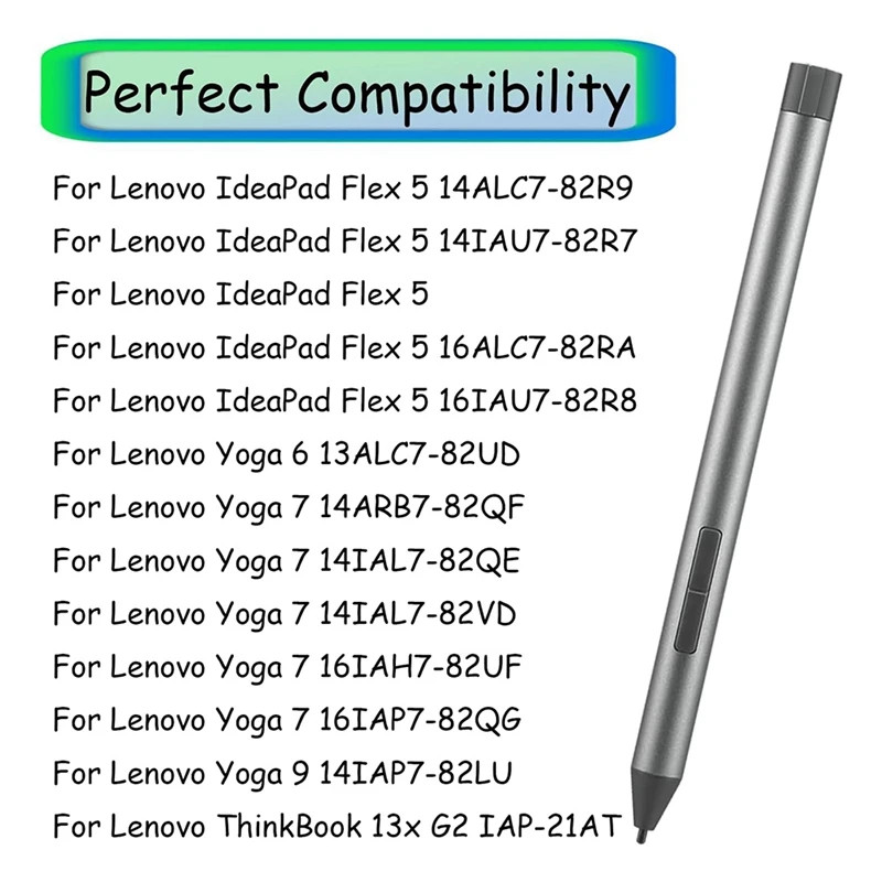 Dành Cho Lenovo Digital Pen 3 Tương Thích Với Lenovo Yoga 6 / 7 / 9 Pen, Yogabook 9 II, Ideapad Flex