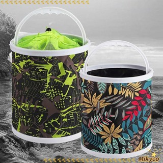 Mkyco 1 Cái Xô Câu Gấp, Túi Nước Đa Năng Ngoài Trời, Bộ Sưu Tập Nước Đáy Cứng Dày Bằng Vải