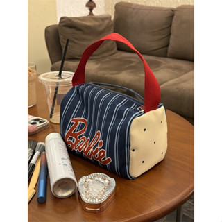 Túi đựng mỹ phẩm cổ điển cổ điển / Túi lưu trữ di động dung tích lớn / Túi vệ sinh / Túi xách mở rộng ba chiều