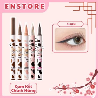 [FLORTTE] Bút kẻ mắt Flortte bò sữa siêu mảnh lâu trôi