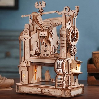 [BẢN TIẾNG ANH] Mô hình Cơ động học Máy In Cổ điển Robotime Classic Printing Press LK602