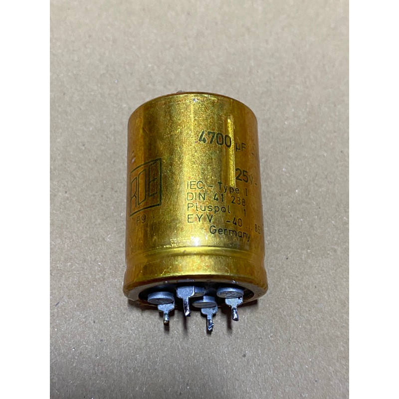 Tụ ROE 25V 4700uf Germany tháo máy
