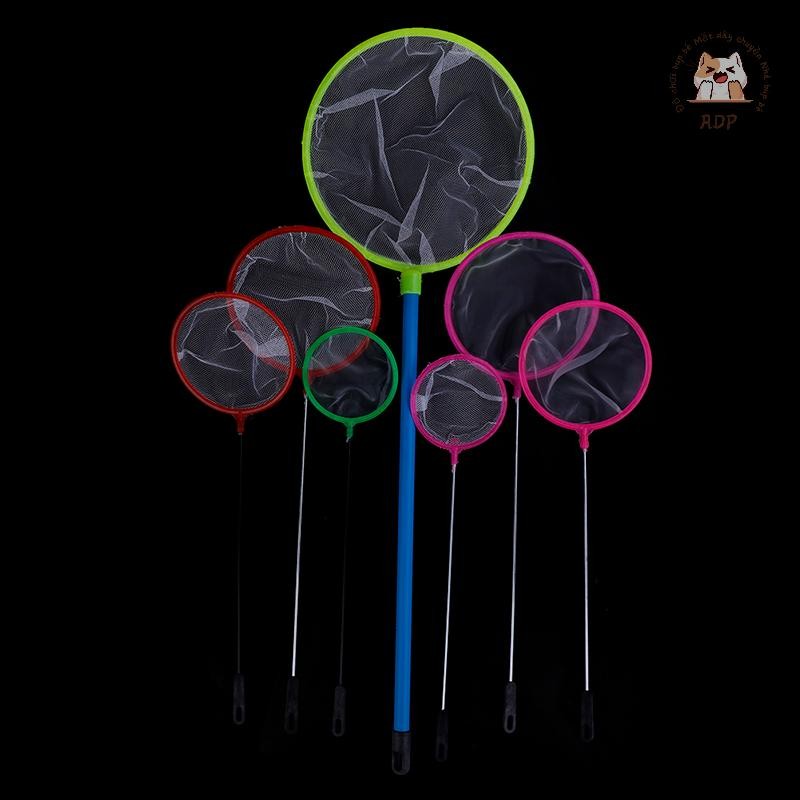[ADP] Mini Aquarium Fish Catch Net Handle Tool Fishing Round Fish Accessories VN