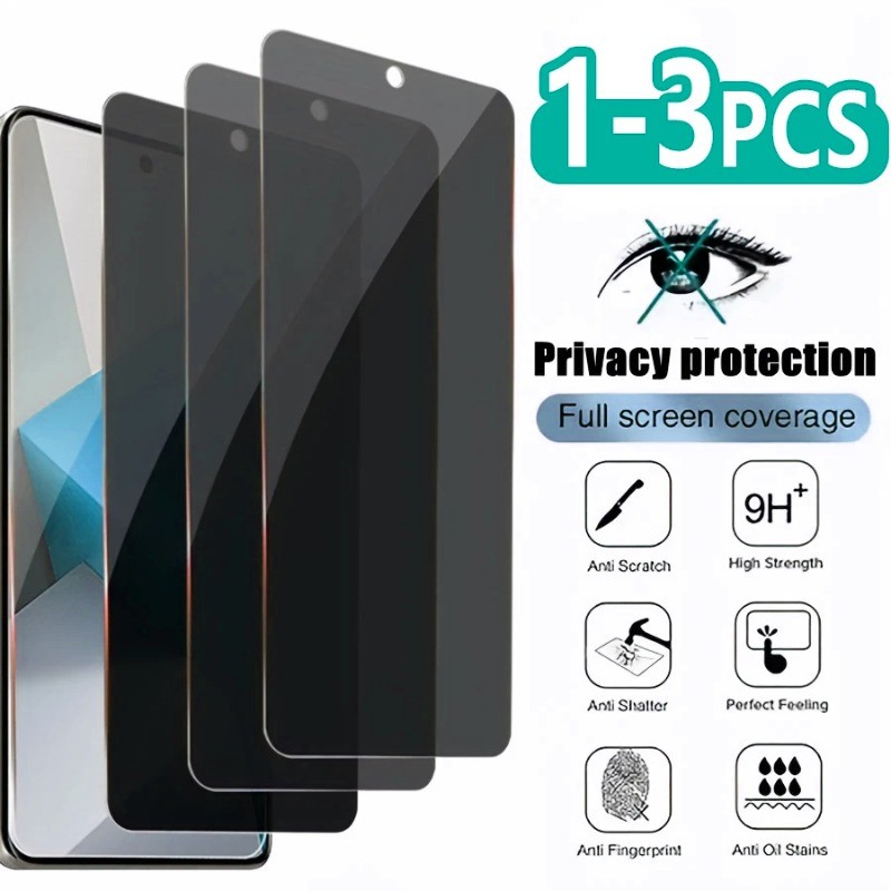 Full Cover Bảo Vệ Màn Hình Kính Riêng Tư Cho Oppo A1k A17k A17 A16s A16K A16e A16 A15s A15 A12s A12e