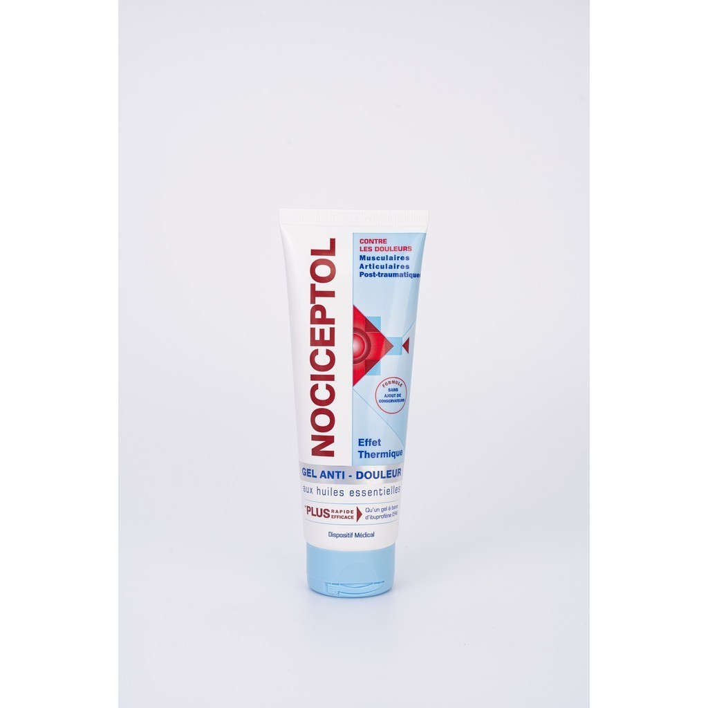 Gel bôi ngoài da Nociceptol Gel Anti-Douleur Polidis giảm đau, nhức, mỏi cơ (120ml) - hatastore