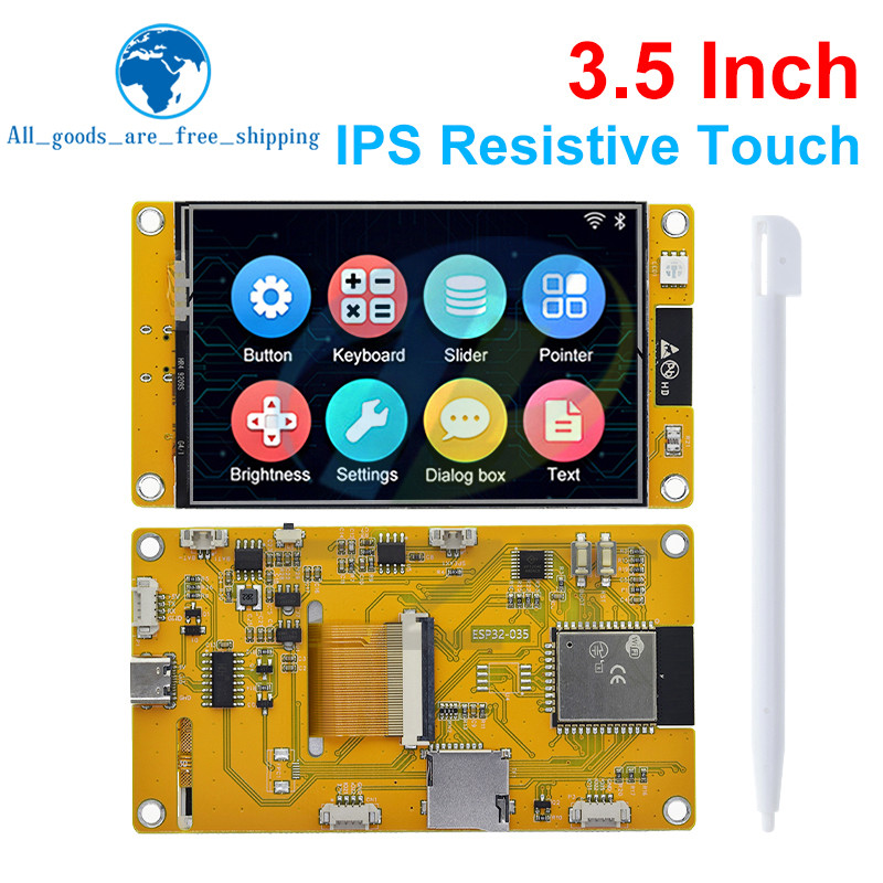 Mô-đun TFT LCD 3,5 inch ESP32 LVGL WIFI & Bluetooth Mô-đun hiển thị 240 * 320 Màn hình hiển thị thôn