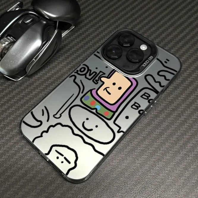 Ốp lưng điện thoại Buzz Lightyear cho Apple 16 15 Pro Max, iPhone 14 Pro, phổ biến 13, cảm giác cao 