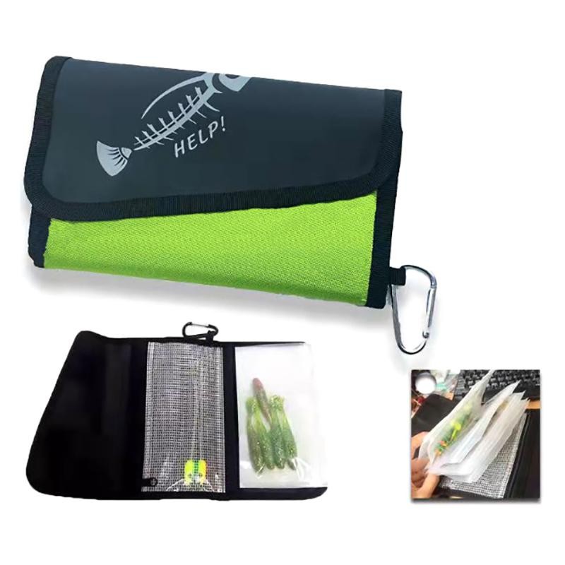 TMOY 7 Túi Gấp Câu Cá Chất Kết Dính Fly Fishing Leader Tippet Line Ví Tippet Lưu Trữ Fly Fishing Gói