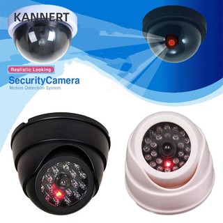 Kannert Camera Giả Cảnh Báo An Ninh Mô Phỏng Mái Vòm Đèn LED Nhấp Nháy