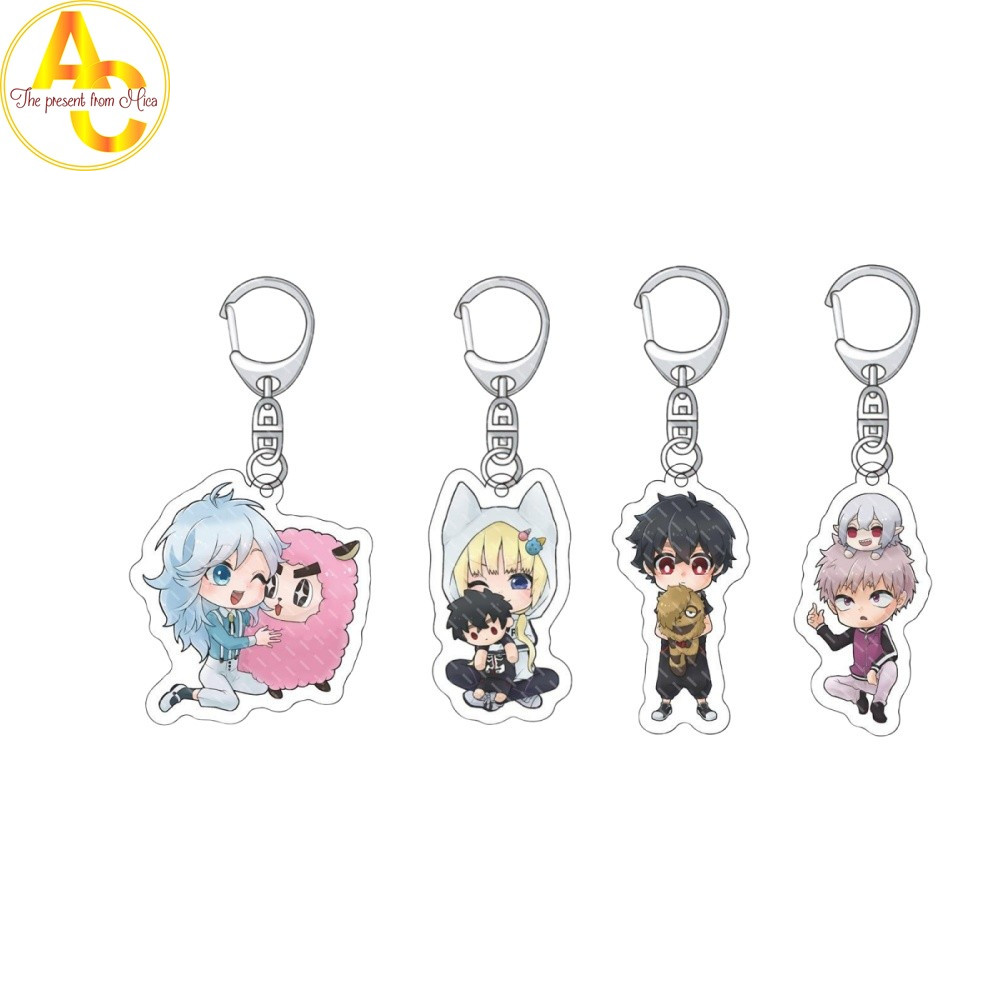 Móc Khoá, Mô Hình Standee Kemono Jihen Kusaka Kabane Kusaka Inugami Trang Trí Bàn Học, Làm Việc