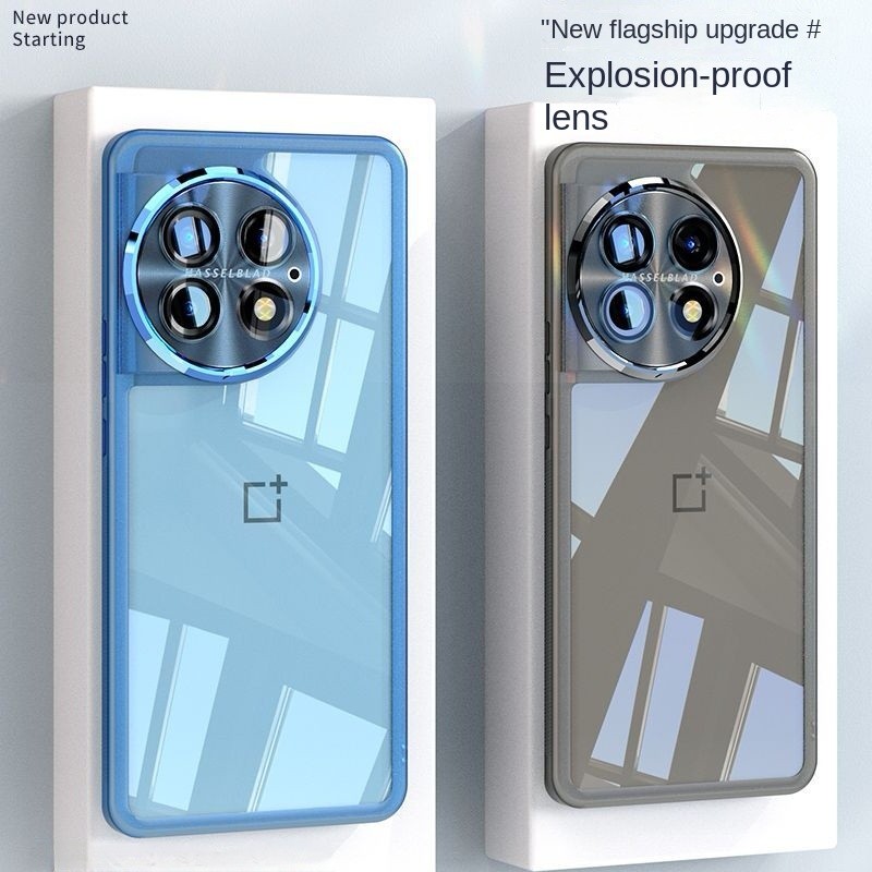 Dành Cho OnePlus 13 Ốp Lưng TPU Mềm Trong Suốt Bảo Vệ Ống Kính Ốp lưng OnePlus13 one plus 12 12R 11 