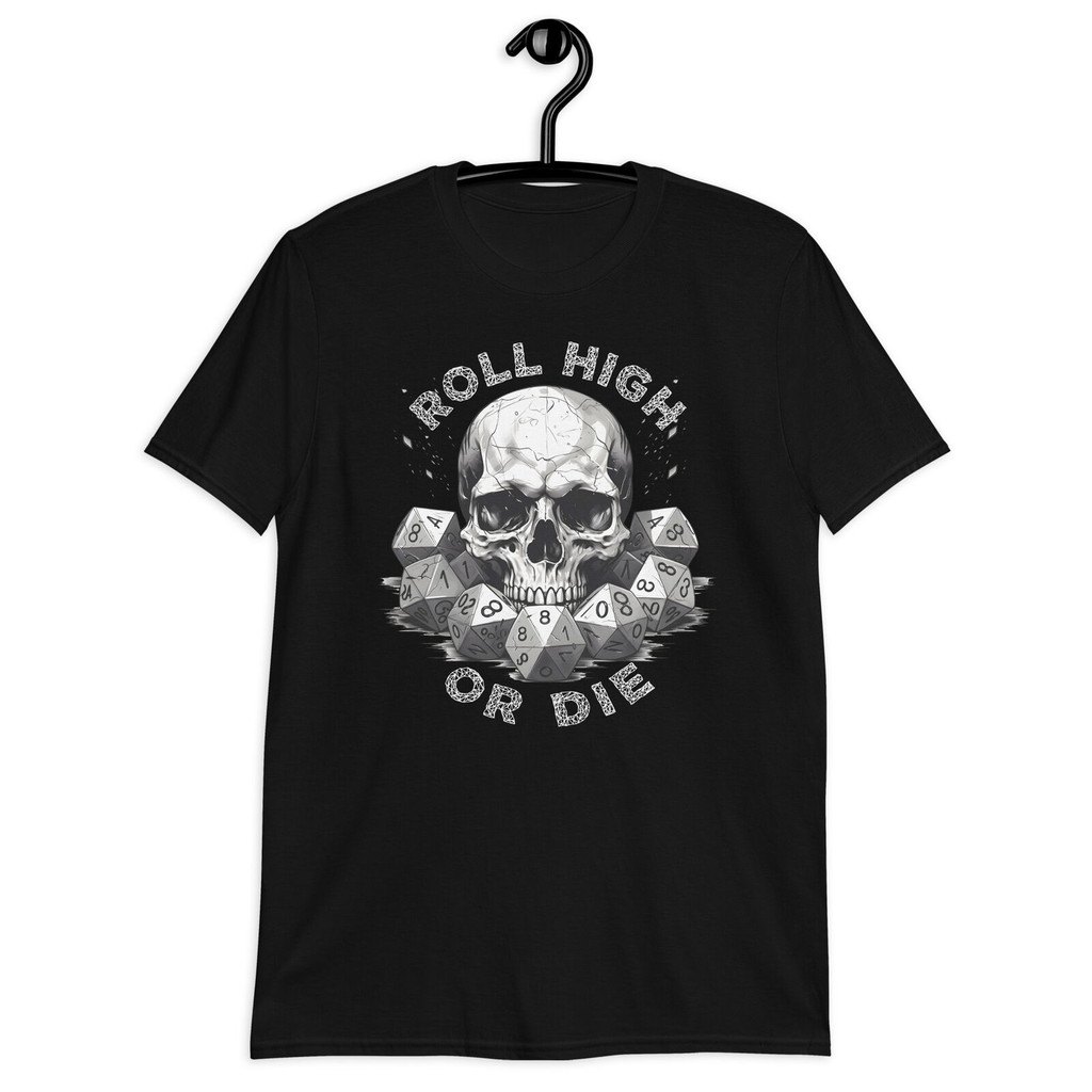 Áo sơ mi Dnd Roll High Or Die, Áo sơ mi nam Dnd Dad Shirt, Dnd s, Dm Shirt