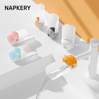Napkery Vòi Mở Rộng, Hình Gấu Đa Năng Vòi Phun Nước Hướng Dẫn Bồn Rửa, Hoạt Hình Dễ Thương Phụ Kiện Phòng Tắm Vòi Nước Mở Rộng Phòng Tắm