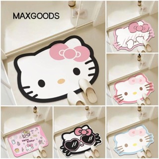 Thảm trải sàn MAXGOODS, Thảm trải sàn thấm hút chống trượt, Thảm phòng tắm Hello Kitty in hình hoạt hình Trang trí phòng khách