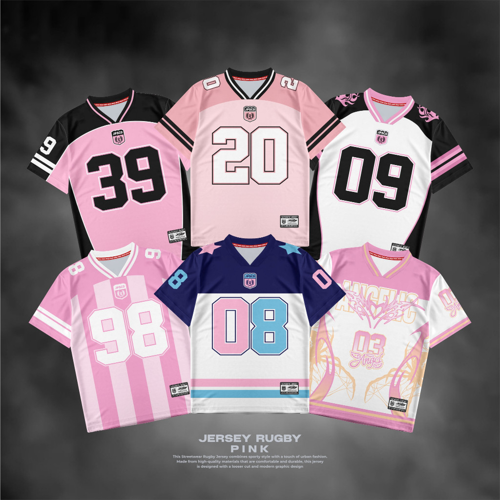 Jersey Dạo Phố Số 03 / Jersey Retro / Jersey Rugby / Jersey Khúc côn cầu / Vintage / NFL / Bola