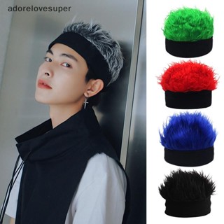 Ad1vn Vui Nhộn Mũ Tóc Ngắn Nam Nữ Hip Hop Beanie Tóc Giả Mũ Bóng Chày Mềm Thoáng Khí Cho Tiệc Thể Thao Ngoài Trời Mũ Toupee Martijn