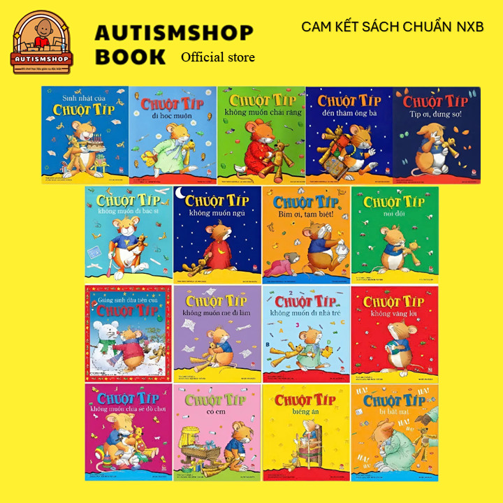 Sách - Truyện Tranh Chuột Típ (Trọn Bộ 17 Cuốn)