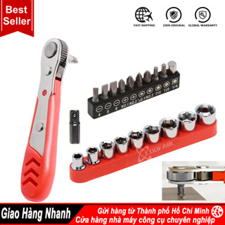  Góc phải Cờ Lê Ratchet Ổ Cắm Tua Vít Lục Giác Bộ Đai Ốc Số Liệu Vít Driver Bit Bộ Đa Năng Mini 1   4 Tay Cầm Lục Giác 