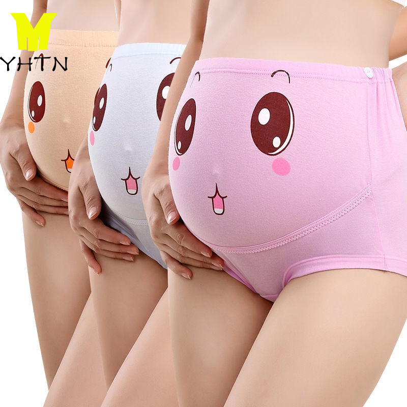 YHTN quần lót bầu cao cấp shop pregnant underwear cotton bộ bigsize kháng khuẩn maternity panty sịp 