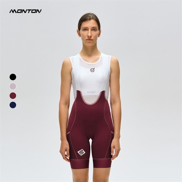 Quần Xe Đạp Monton Bib Shorts ChaseSummer RED - WONMEN