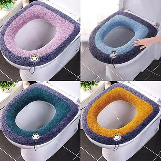 [Li] Thảm che ghế nhà vệ sinh ấm áp Đệm vệ sinh phòng tắm có phụ kiện tay cầm [IE]