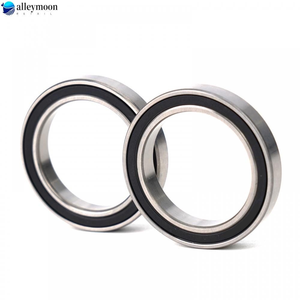 【LEYM】Bearing 2pcs 6806-2RS(61806) Compatible For FSA Set Silver Color Steel Material