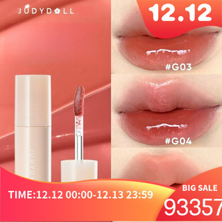 [New] JUDYDOLL Lip Lacquer Mirror Water Matte Lip Mud Lip Gloss Lipstick Moisturizing Velvet Matte White Y84E