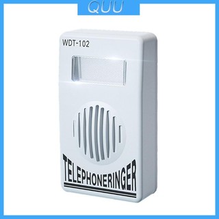 Quu Tăng khả năng nghe Bộ khuếch đại chuông điện thoại cố định Thiết bị dễ sử dụng