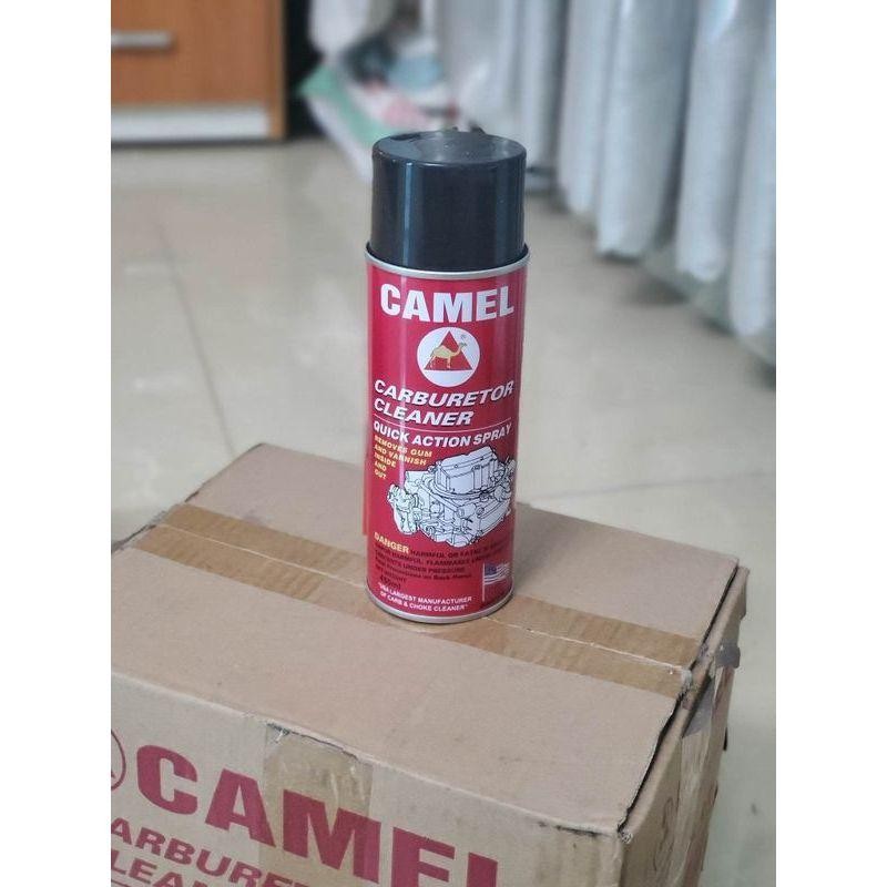 XỊT CHẾ LẠC ĐÀ CAMEL - Xịt chế hòa khí ô tô Camel /Dyramid 450ML