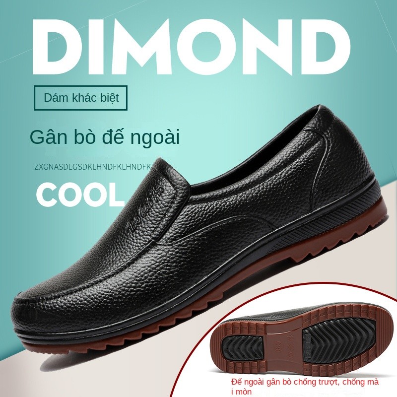 LEANNEL giày đi mưa giày nhựa nam giày chống trượt giày derby Giày đi mưa đi làm, làm bếp