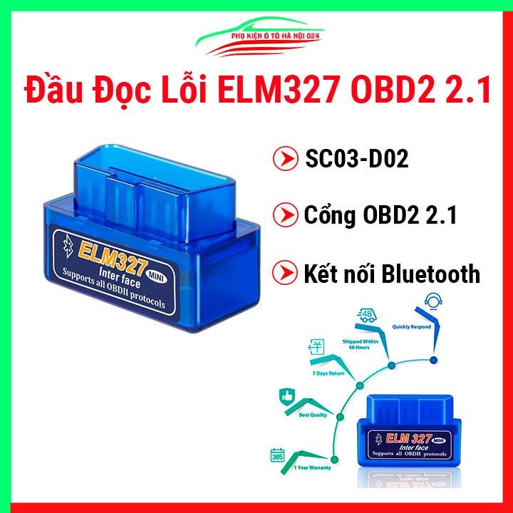 Đầu đọc lỗi Mini Bluetooth ELM327 bluetooth OBD2 2.1